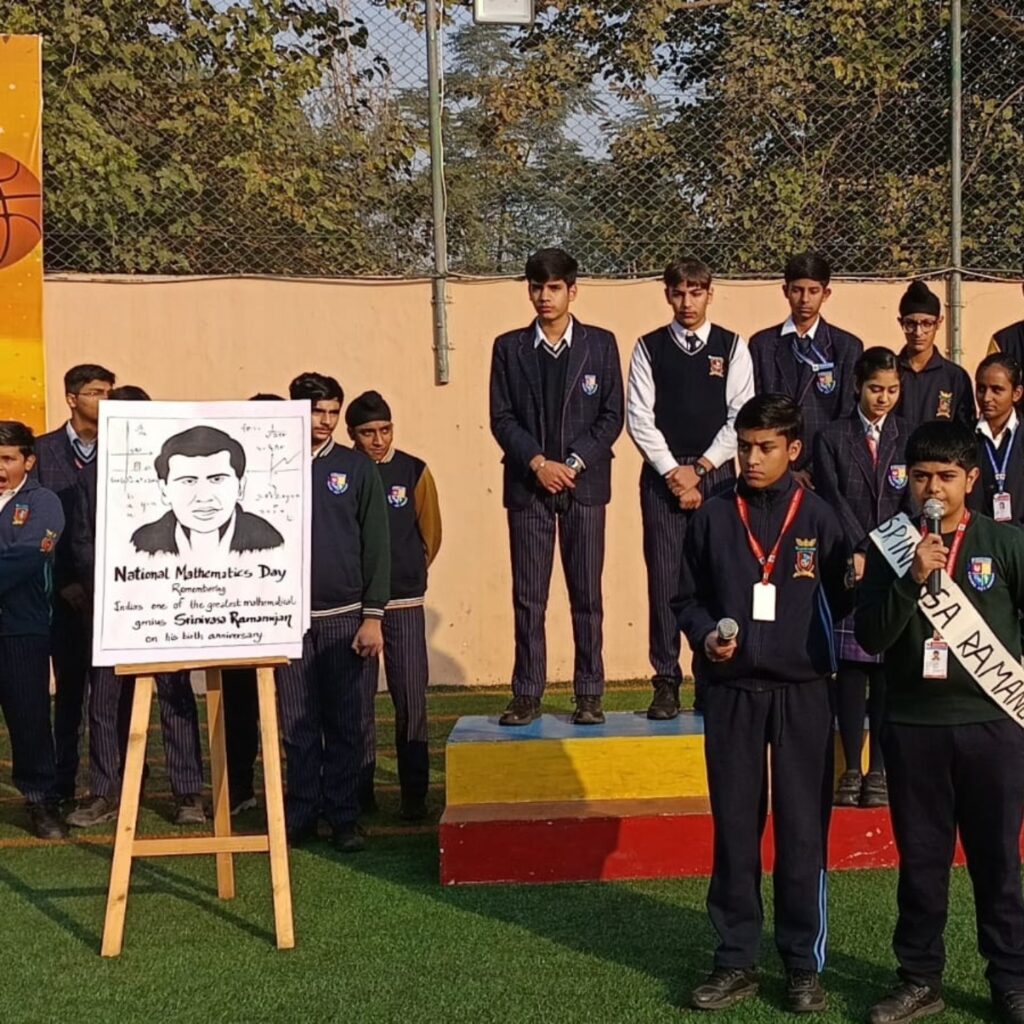 To commemorate the birth anniversary of the legendary mathematician Srinivasa Ramanujan,National Mathematics Day was celebrated with great zeal and enthusiasm by students from Grade I to Grade XI.
The day unfolded with a plethora of engaging activities tailored to different age groups. Students enjoyed games like..